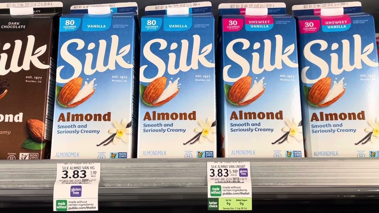 $1.42 for Silk almond milk starting 4/2 at Publix #couponcommunity #couponing #couponers