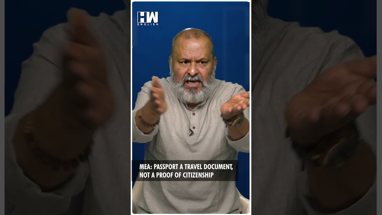 #Shorts | MEA: Passport A Travel Document, Not A Proof Of Citizenship | Editorial With Sujit Nair