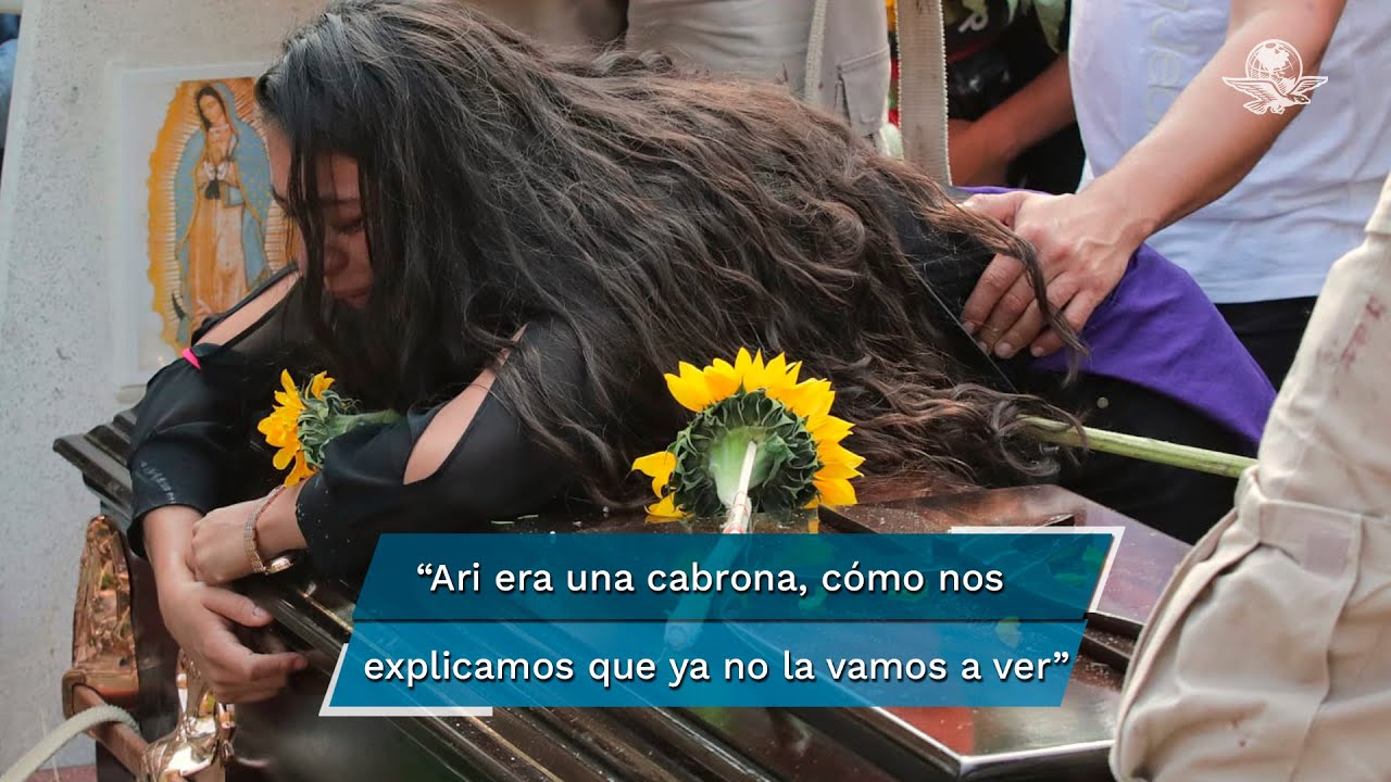Claman justicia en sepelio de Ariadna Fernanda