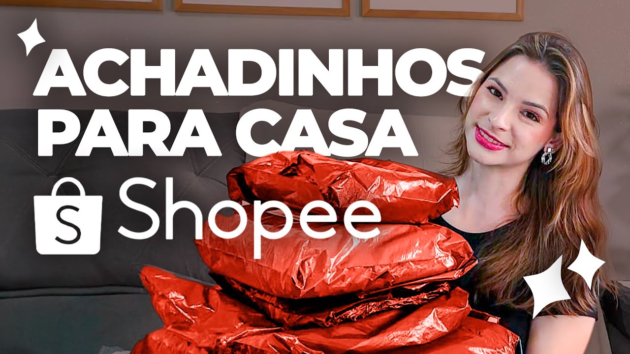 COMPRINHAS para CASA na SHOPEE 🧡 TUDO BARATINHO 😱 DECORAÇÃO - UTENSÍLIOS - UTILIDADES 🏡🛍