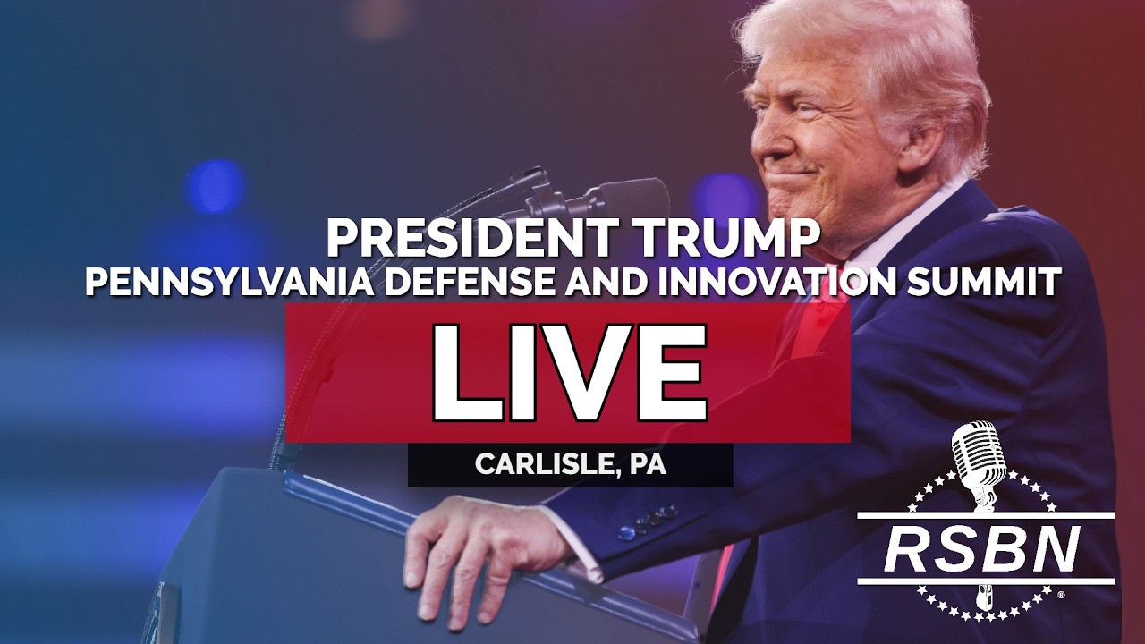 LIVE REPLAY: President Trump Participates in a Pennsylvania Defense and Innovation Summit - 7/15/26
