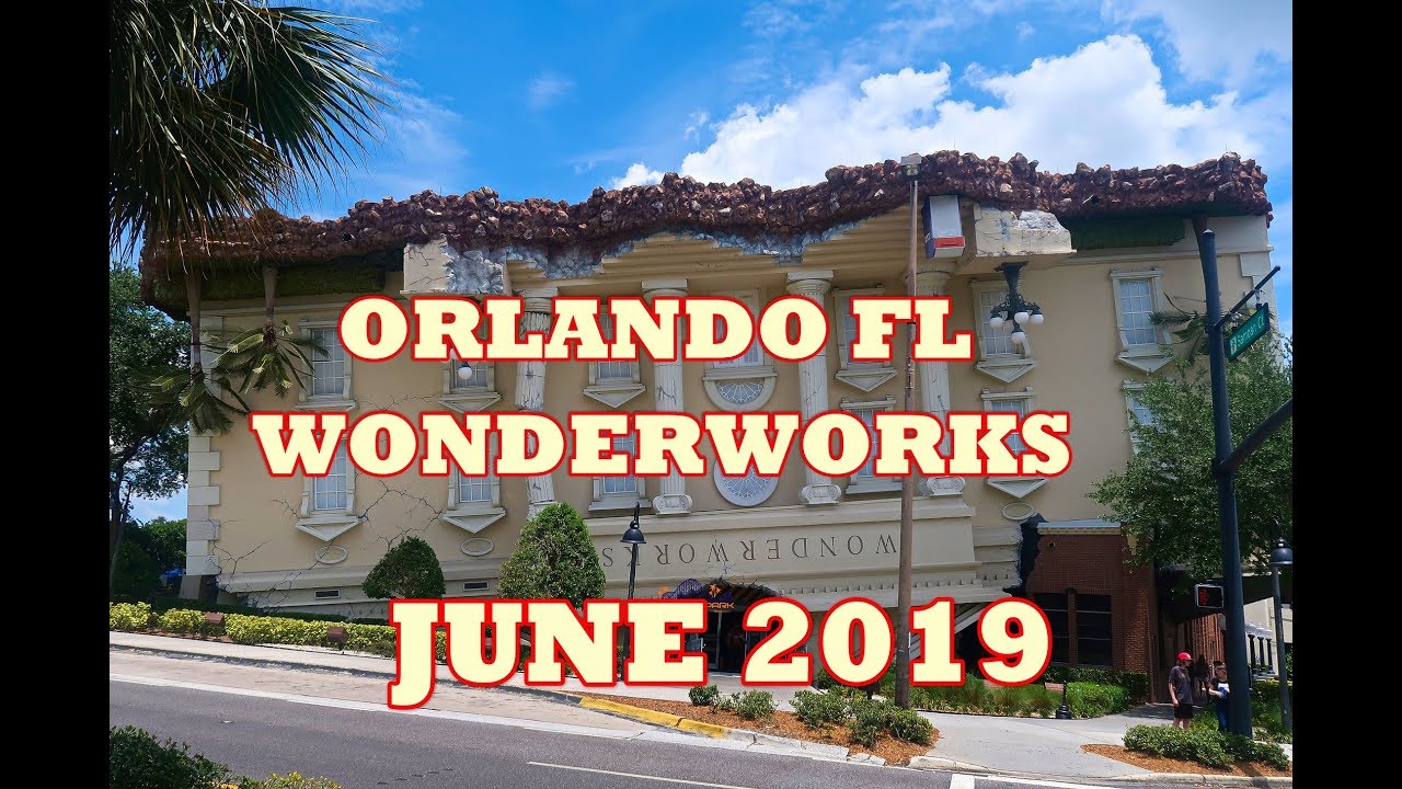 Wonderworks Orlando June 2019 Lunch at Giordano's Pizza What a day!