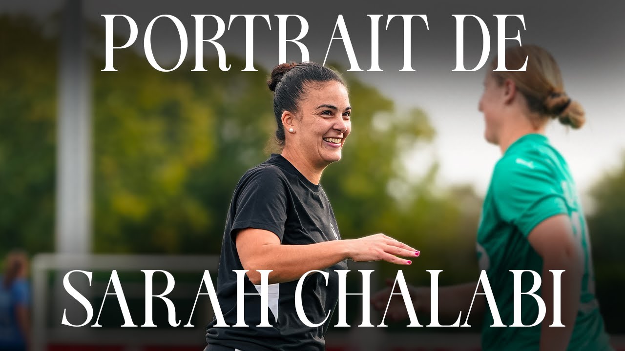 Le portrait de Sarah Chalabi, Entra&icirc;neure de l'&eacute;quipe f&eacute;minine du Stade de Reims 🎤