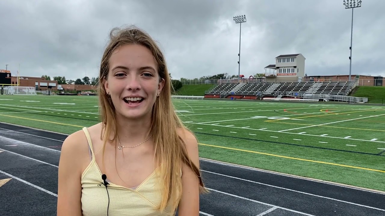 Cross Country runner shows great sportsmanship