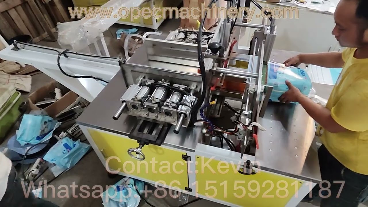 Jumbo Baby Adult Diaper Packing Machines Supplying+86-15159281187 http://www.opecmachinery.com/