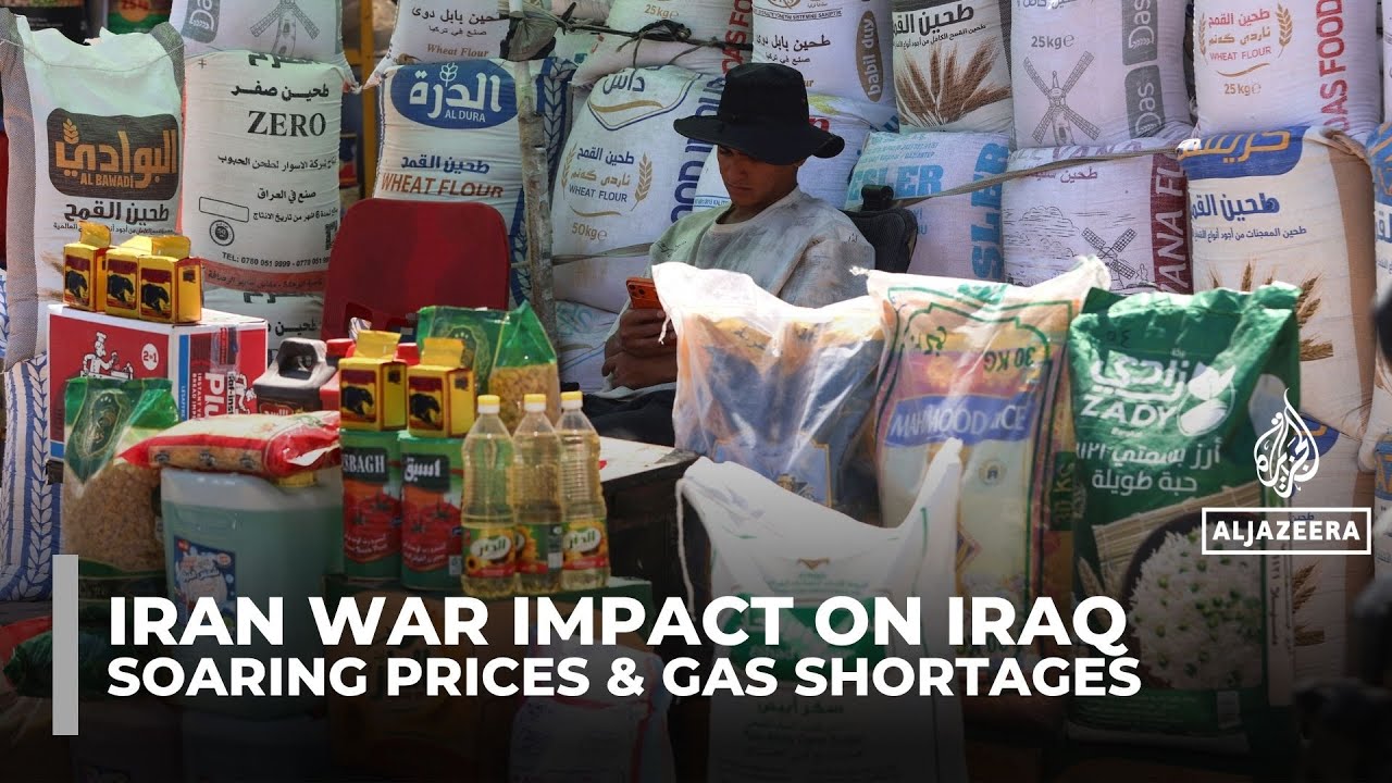 The war on Iran strains Iraq&rsquo;s economy with inflation and gas shortages