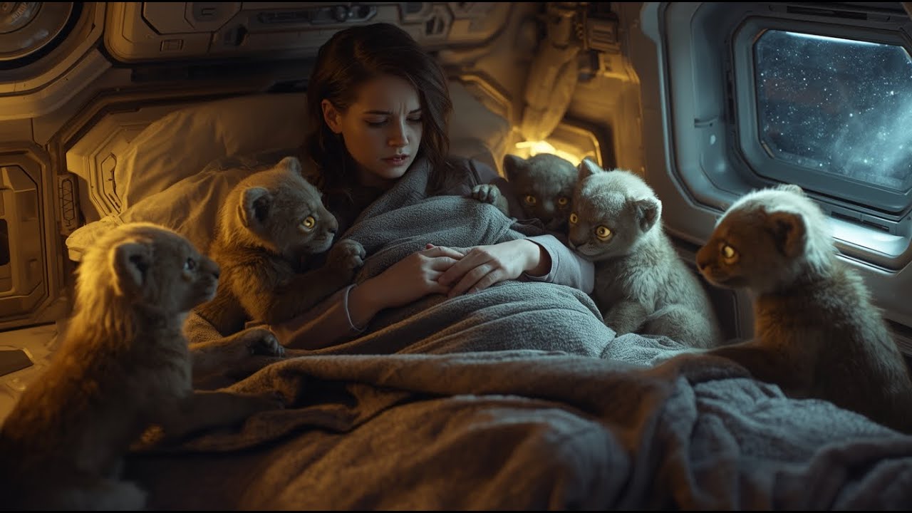When the Human Fell Sick &mdash; The Alien Cubs Covered Her in Every Blanket They Had