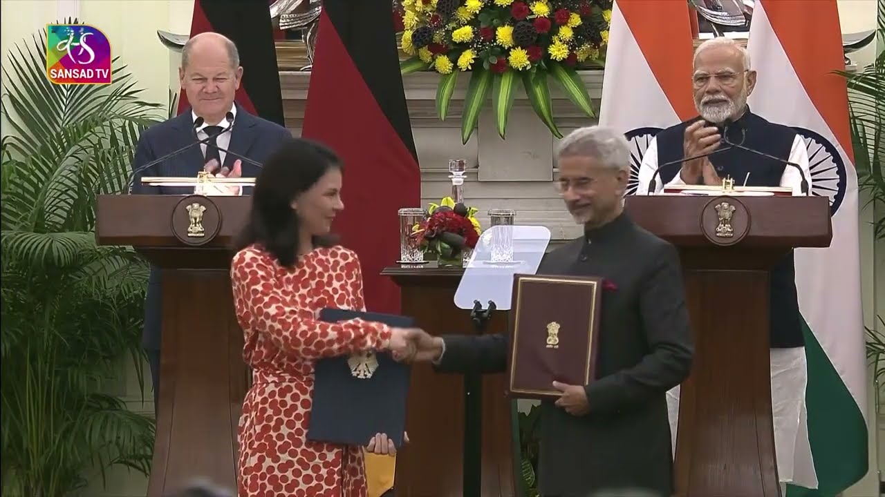 India - Germany Joint Press Meet |  25 October, 2024
