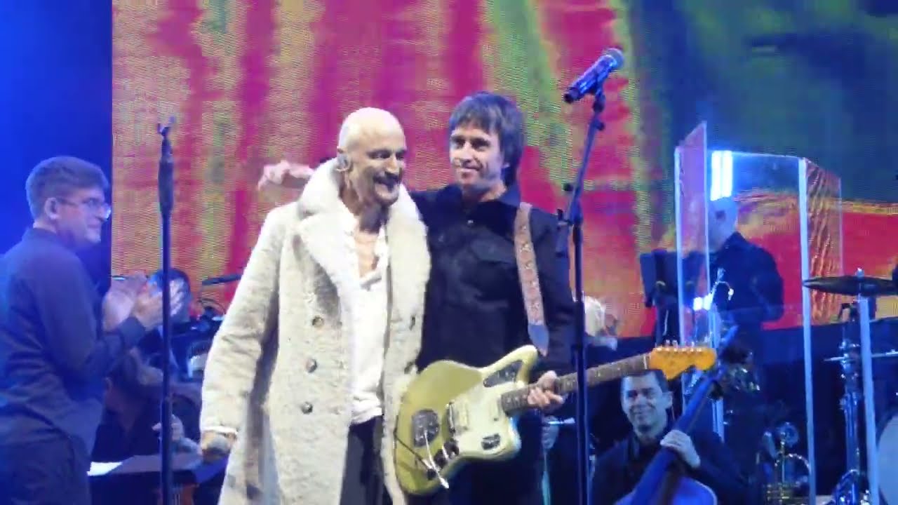 James (with Orchestra) feat. Johnny Marr - Laid - Bedford Park, Bedford - July 2024