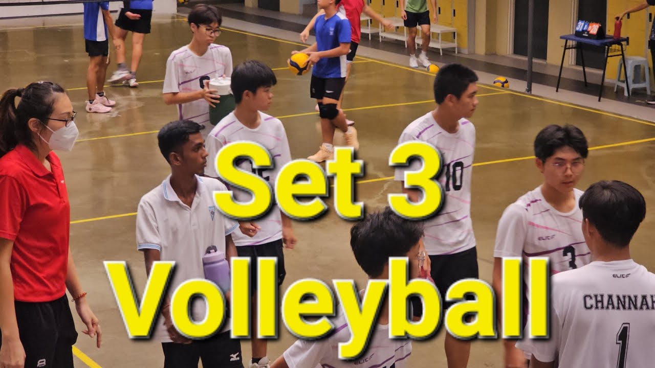 Set 3 - SMJK Confucian vs Sri Sempurna International School Volleyball Friendly Match 19 April 2024