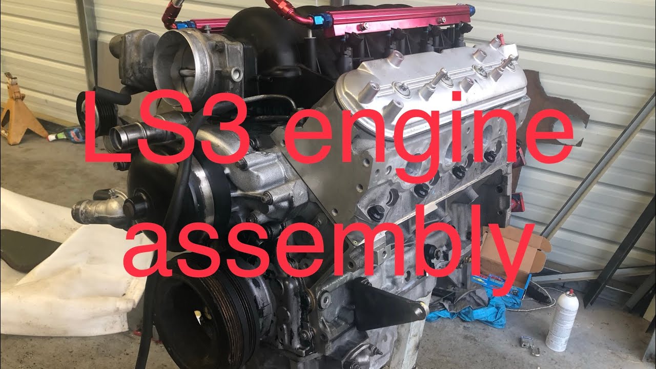 Ls3 gto engine assembly and install