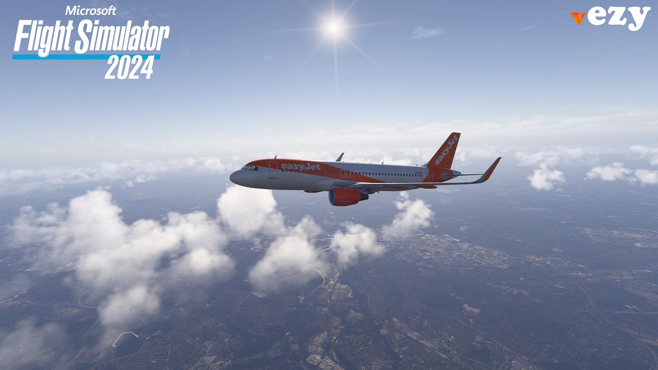 [FR] Easyjet virtuel ( Lyon-Belfast ) LFLL-EGAA [ FENIX A320 ] MSFS 2024