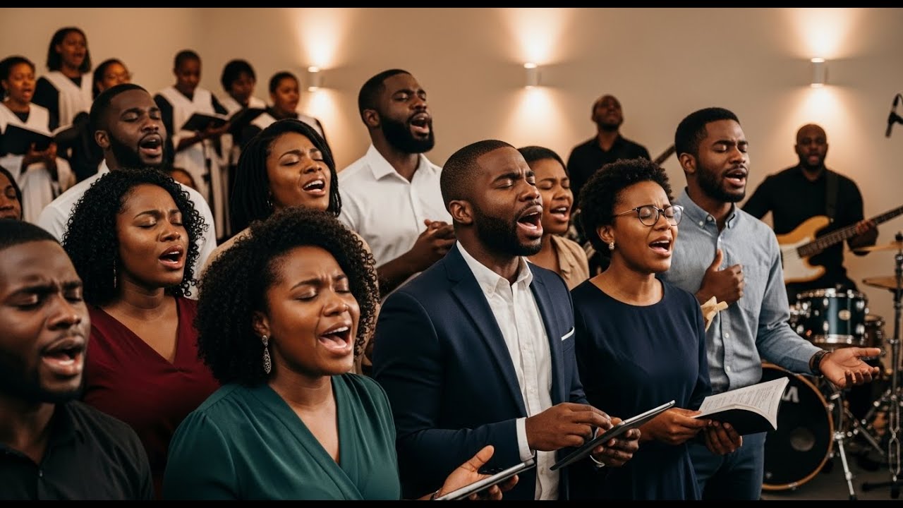 “As we lift our voices in praise and worship, we celebrate the God who saves, gives life. 🙌🎶