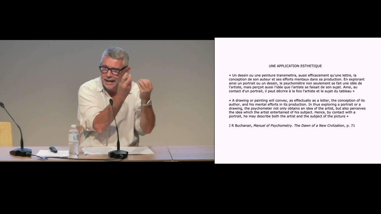 Pascal Rousseau (Universit&eacute; Paris 1 Panth&eacute;on-Sorbonne) Psychom&eacute;trie. Le tact de la vision &agrave; distance