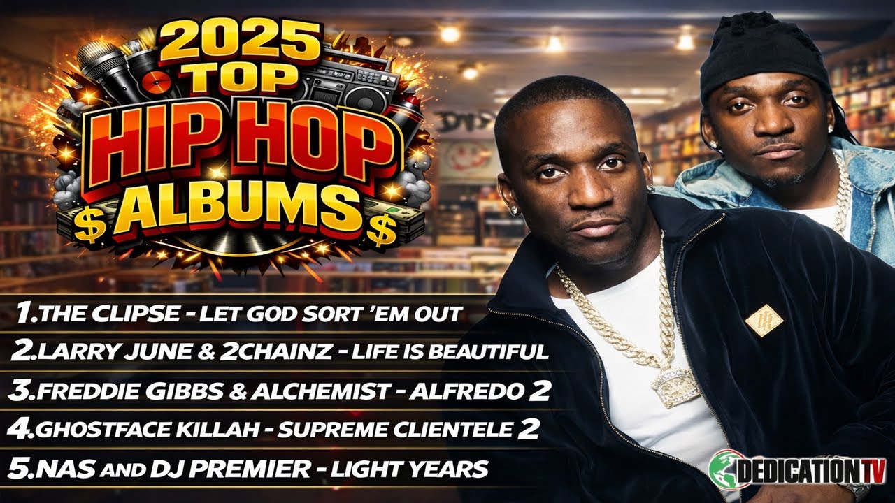THESE 5 HIP HOP ALBUMS RAN 2025… AND IT’S NOT UP FOR DEBATE 👀🔥