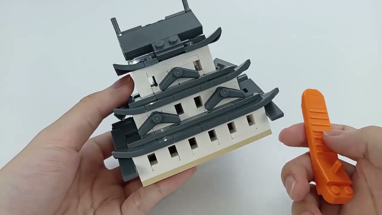 How to Light up LEGO 21060 Himeji Castle #zenebricks