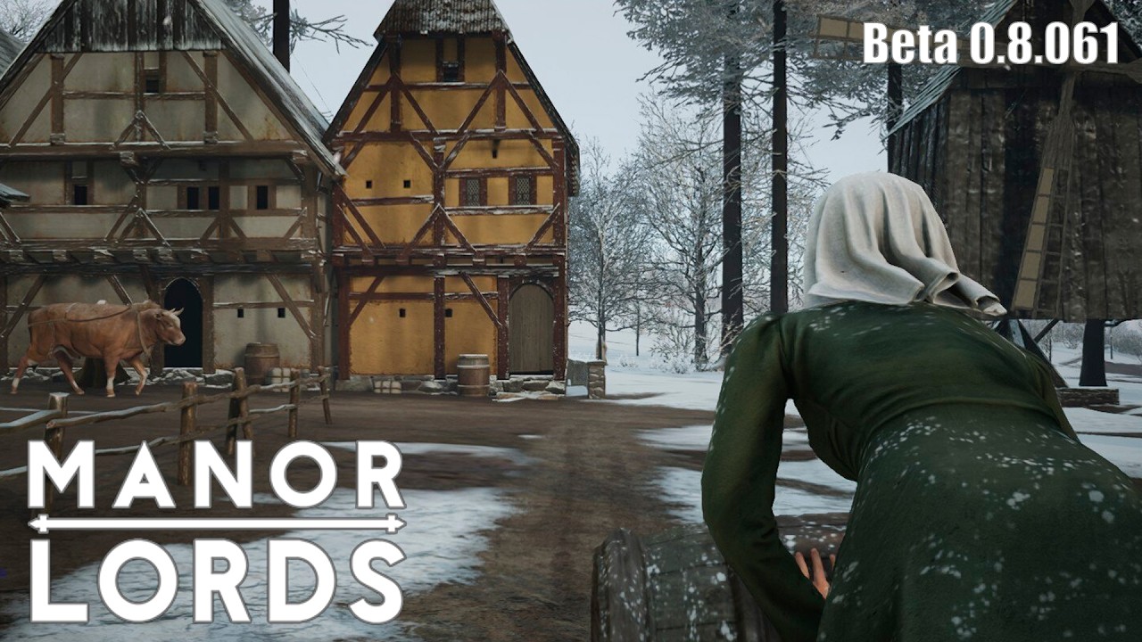 Новая игра в новой Beta 0.8.061 | Manor Lords