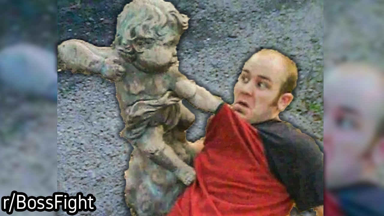 r/BossFight | Don't Mess with the Statues