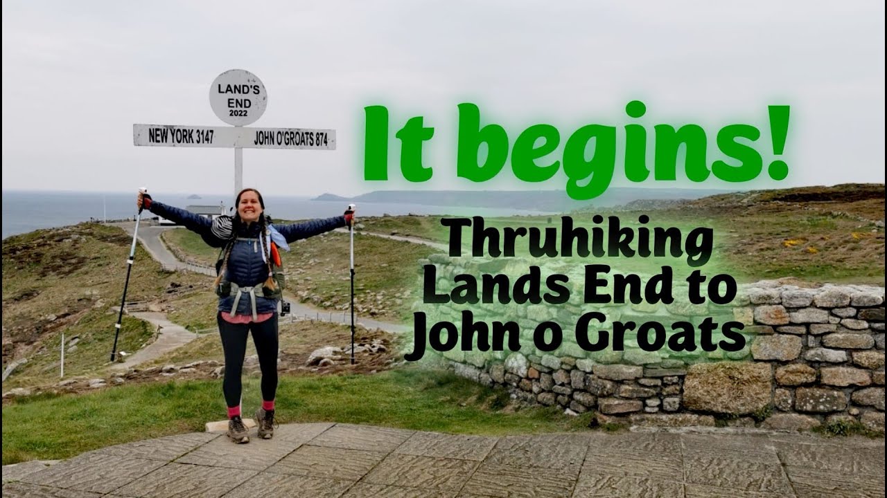 solo hiking Lands End to John o Groats - WEEK 1