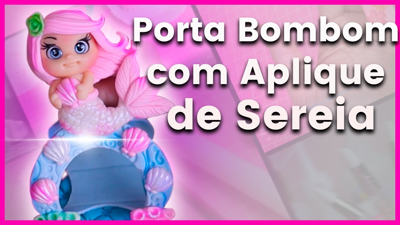 [NOVO] SEREIA DE BISCUIT (PORTA BOMBOM)