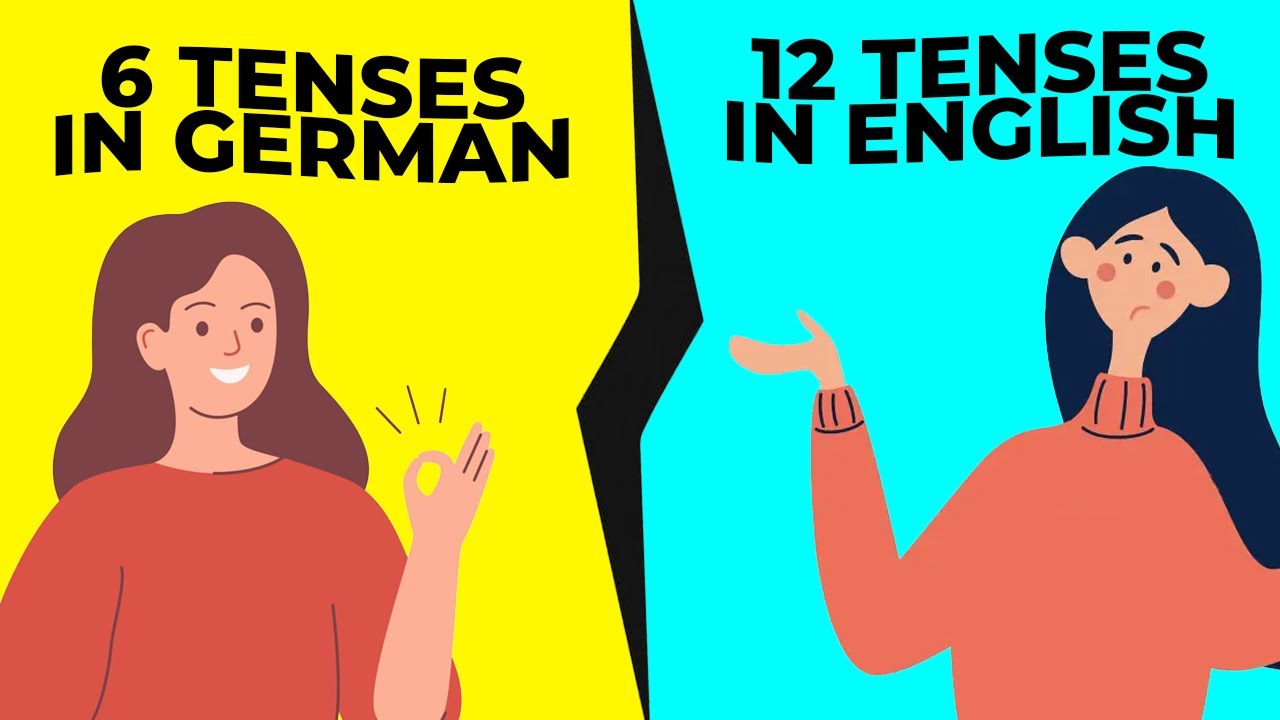 6 German vs. 12 English Tenses: When to Use Which? - B1 German Grammar