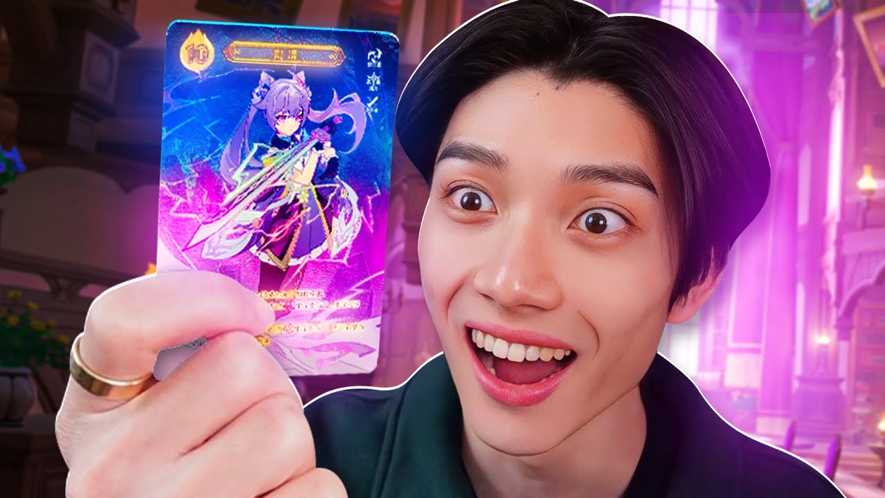 Genshin Finally Has PHYSICAL TCG Cards...