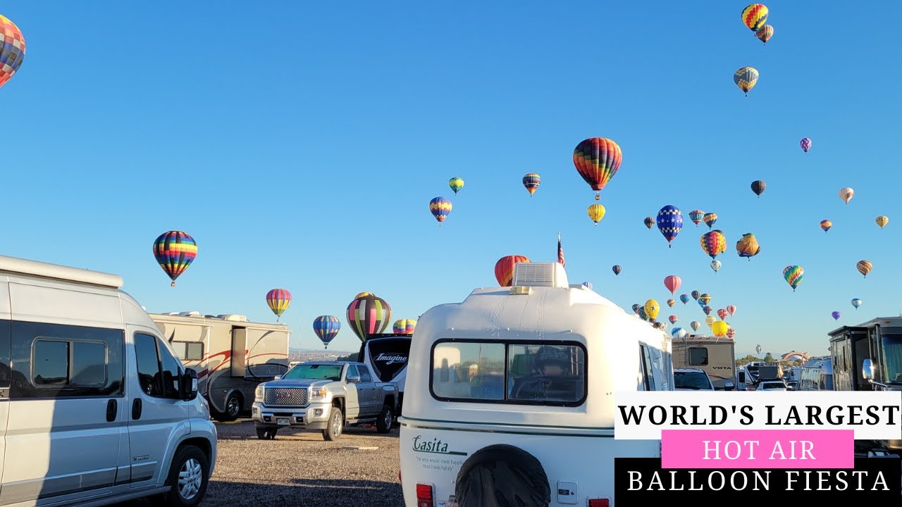 My Week Dry Camping at the Albuquerque Balloon Fiesta |Cooking| Solo Female Van Life