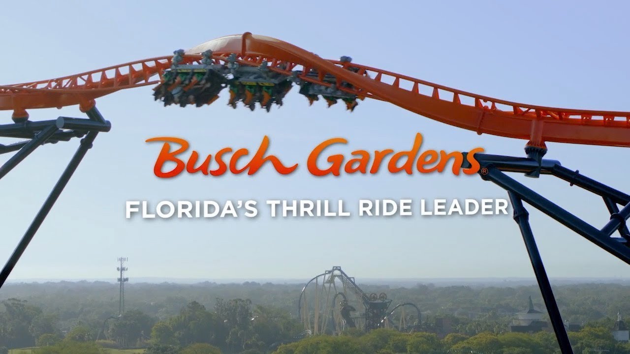 TIGRIS at Busch Gardens Tampa Bay Florida Roller Coaster