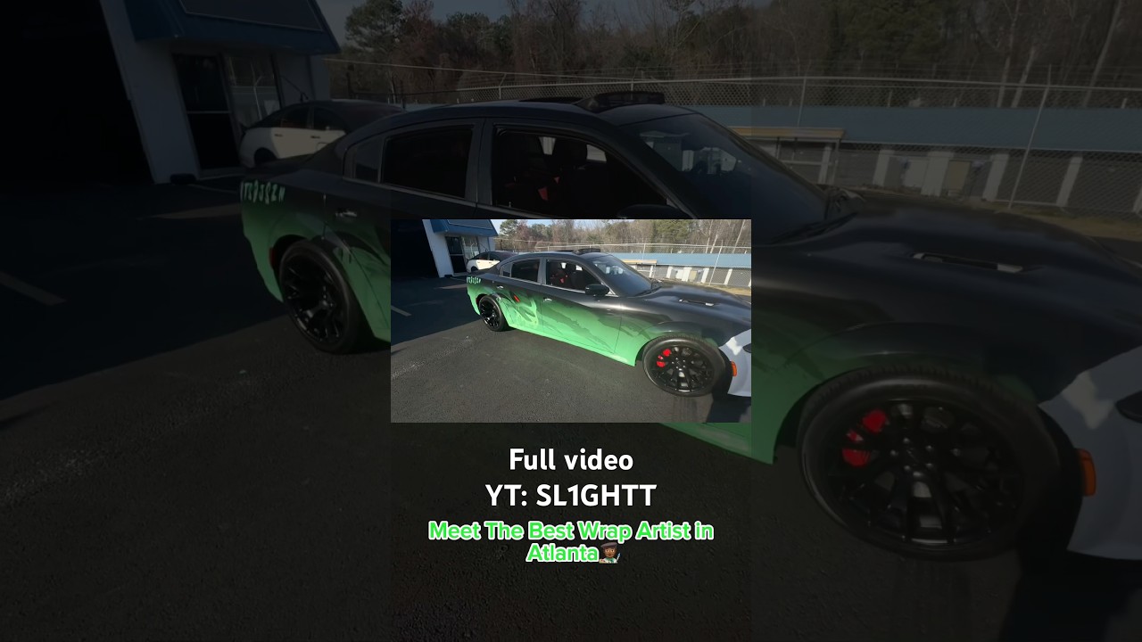 Atlanta Wrap Artist | Hellcat Wrap on itsDjSzn