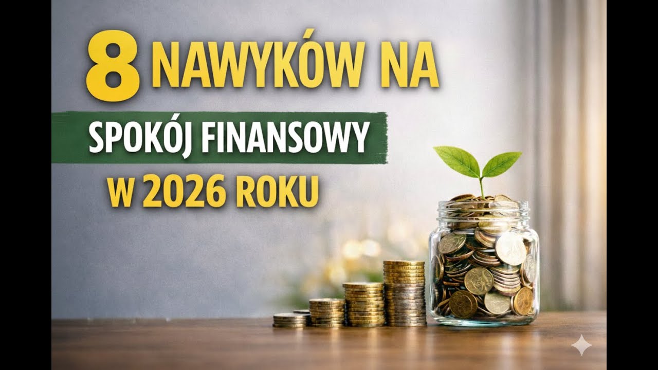 8 nawyków, które kupią Ci spokój finansowy w 2026 roku