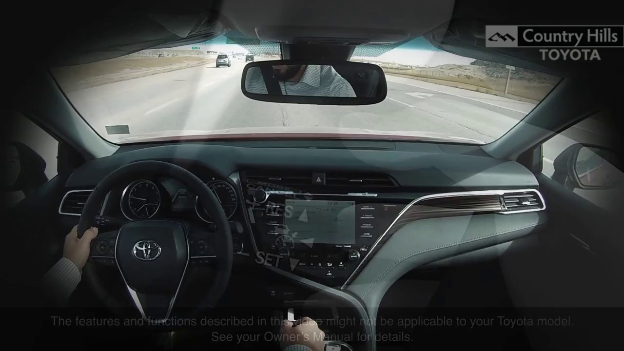 2018 Camry with Toyota Safety Sense