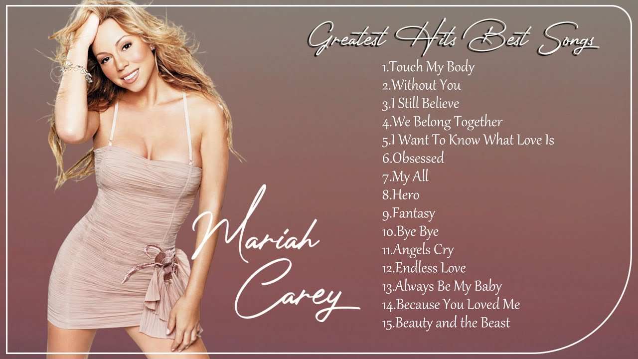 MARIAH CAREY ~ Popular Playlist 2024 ~ Top Hits Songs Collection