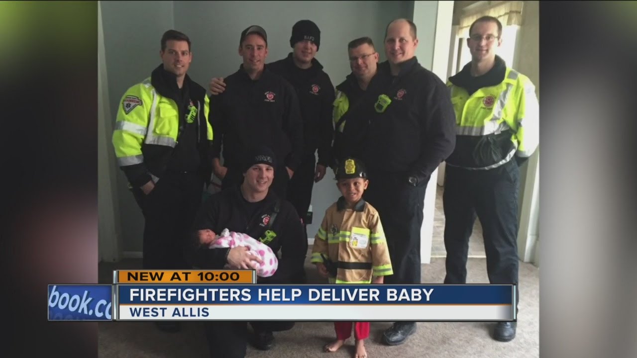 West Allis firefighters deliver baby, surprise family