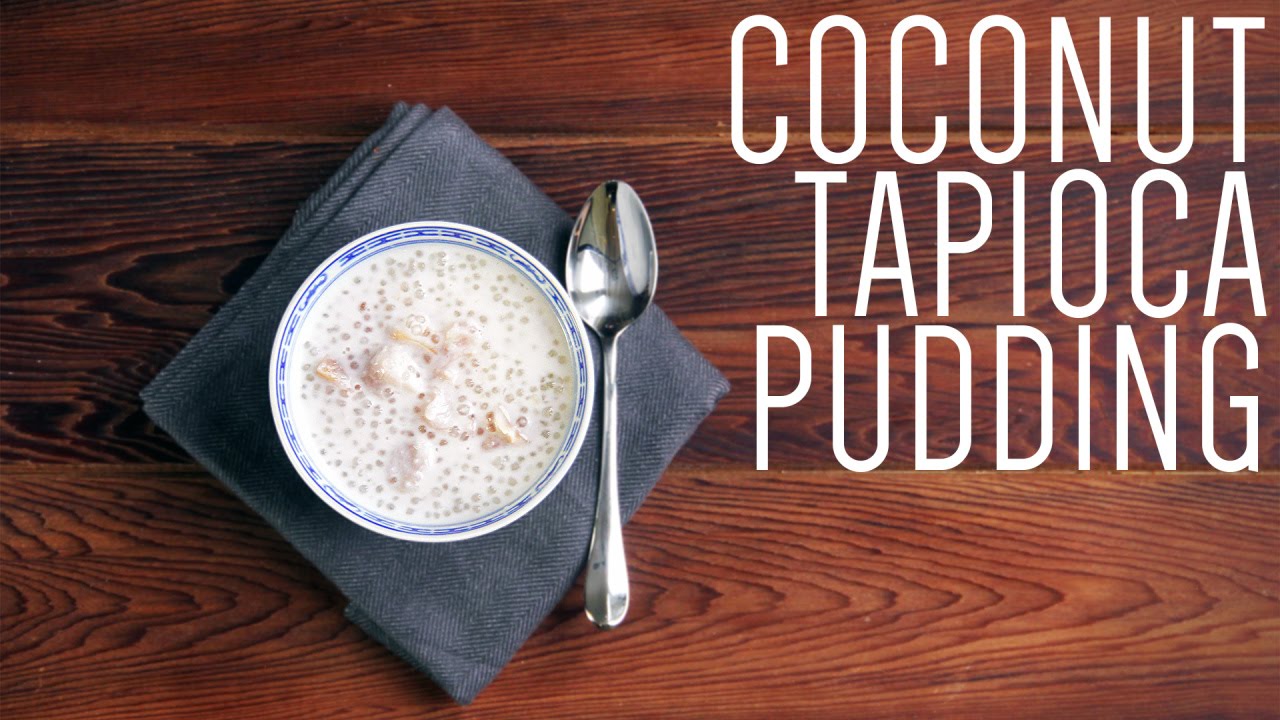 Coconut Tapioca Pudding 糖水 | Simple Chinese Dessert