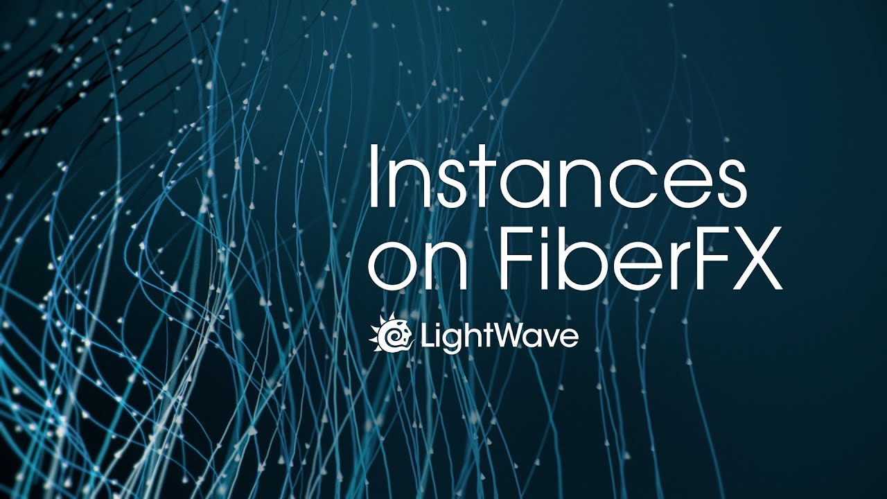 LightWave 3D: Instances on FiberFX