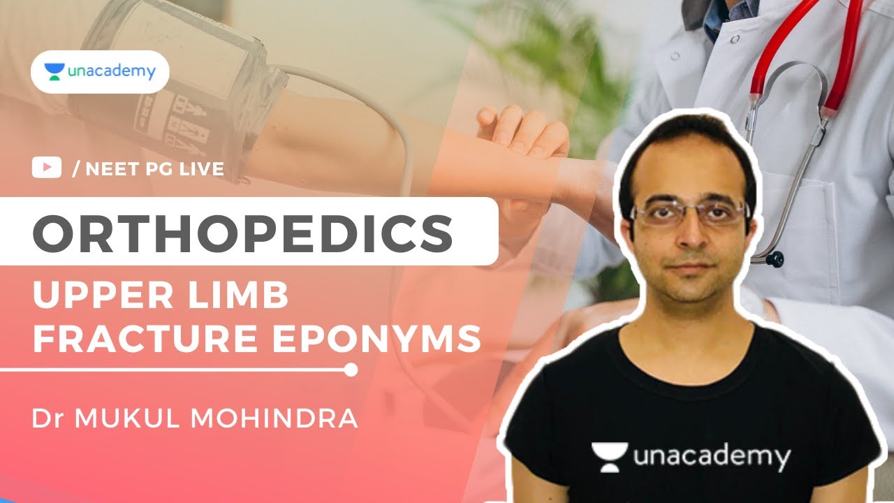 Upper Limb Fracture Eponyms | Orthopedics | Dr Mukul Mohindra