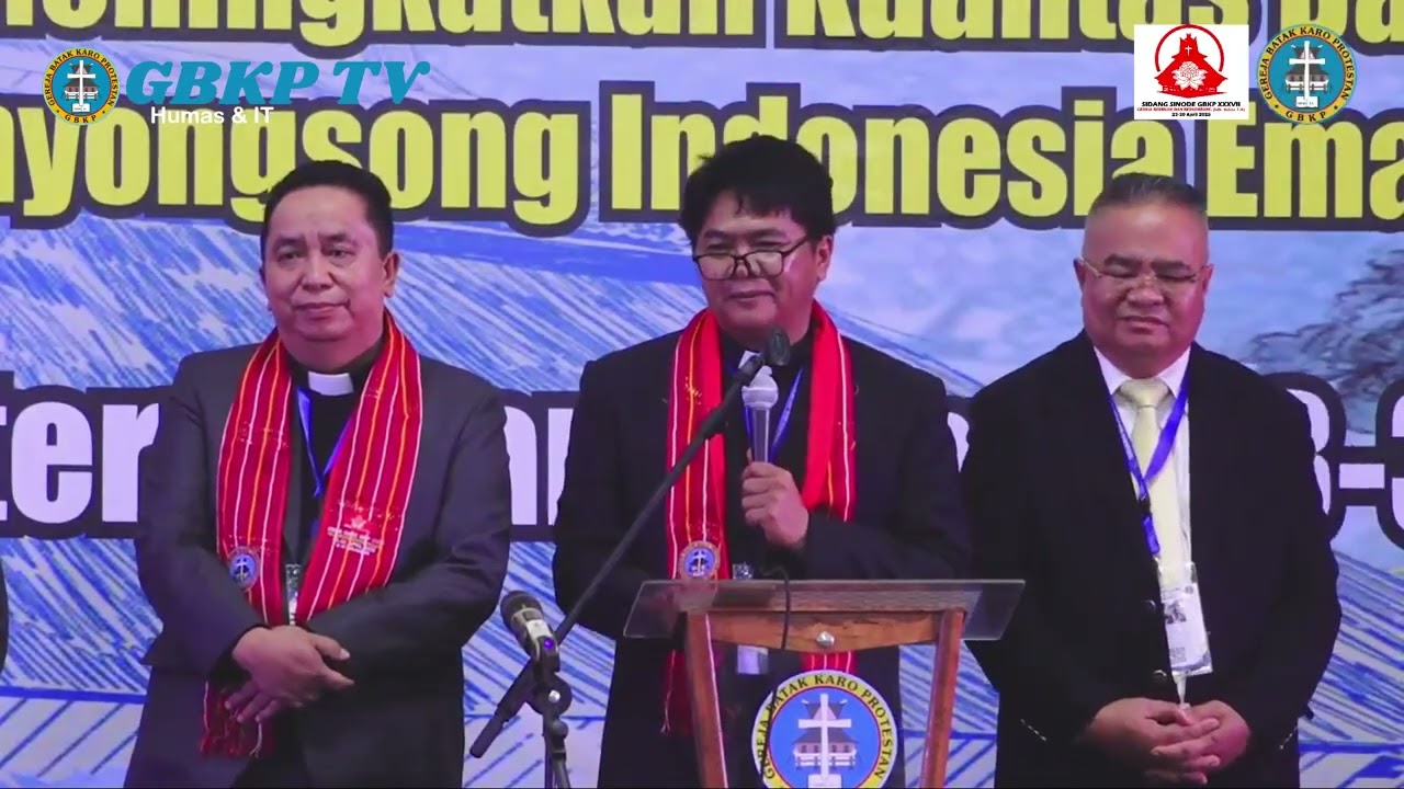 SMS 25 Kata Sambutan Ketum Moderamen - Pdt. Krismas Imanta Barus, M.Th., LM
