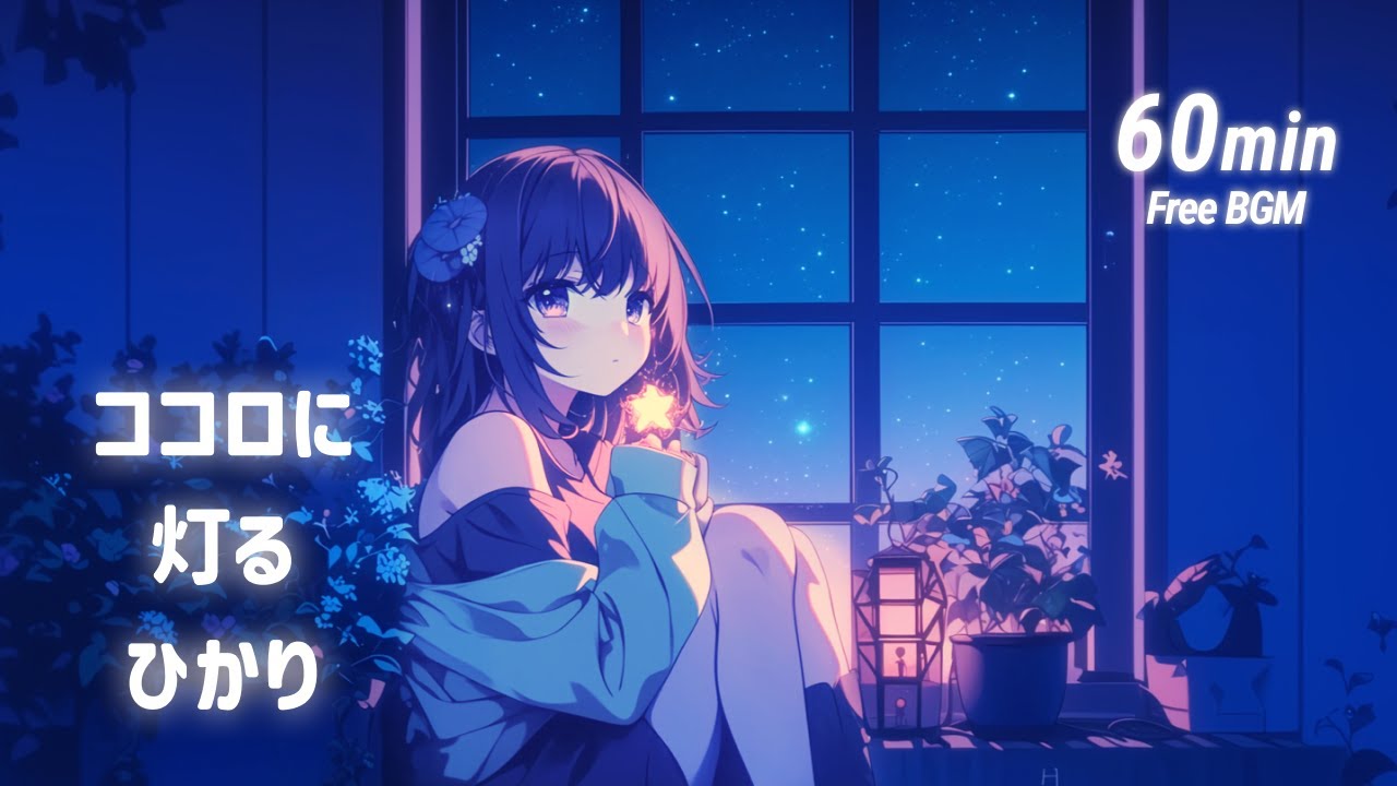 【フリーBGM】ココロに灯るひかり✨ チル／Lo-fi【作業・勉強・配信用】
