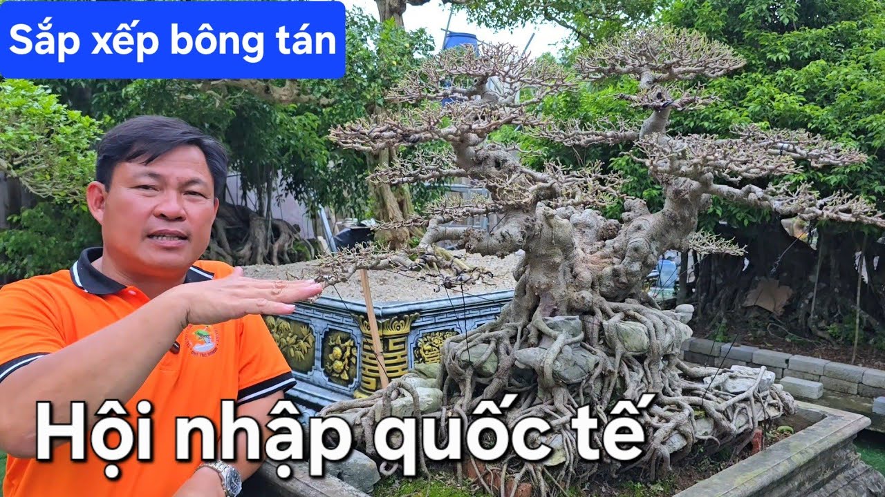 Anh Dũng coca chia sẻ cách sắp xếp bông tán hội nhập quốc tế rất hay