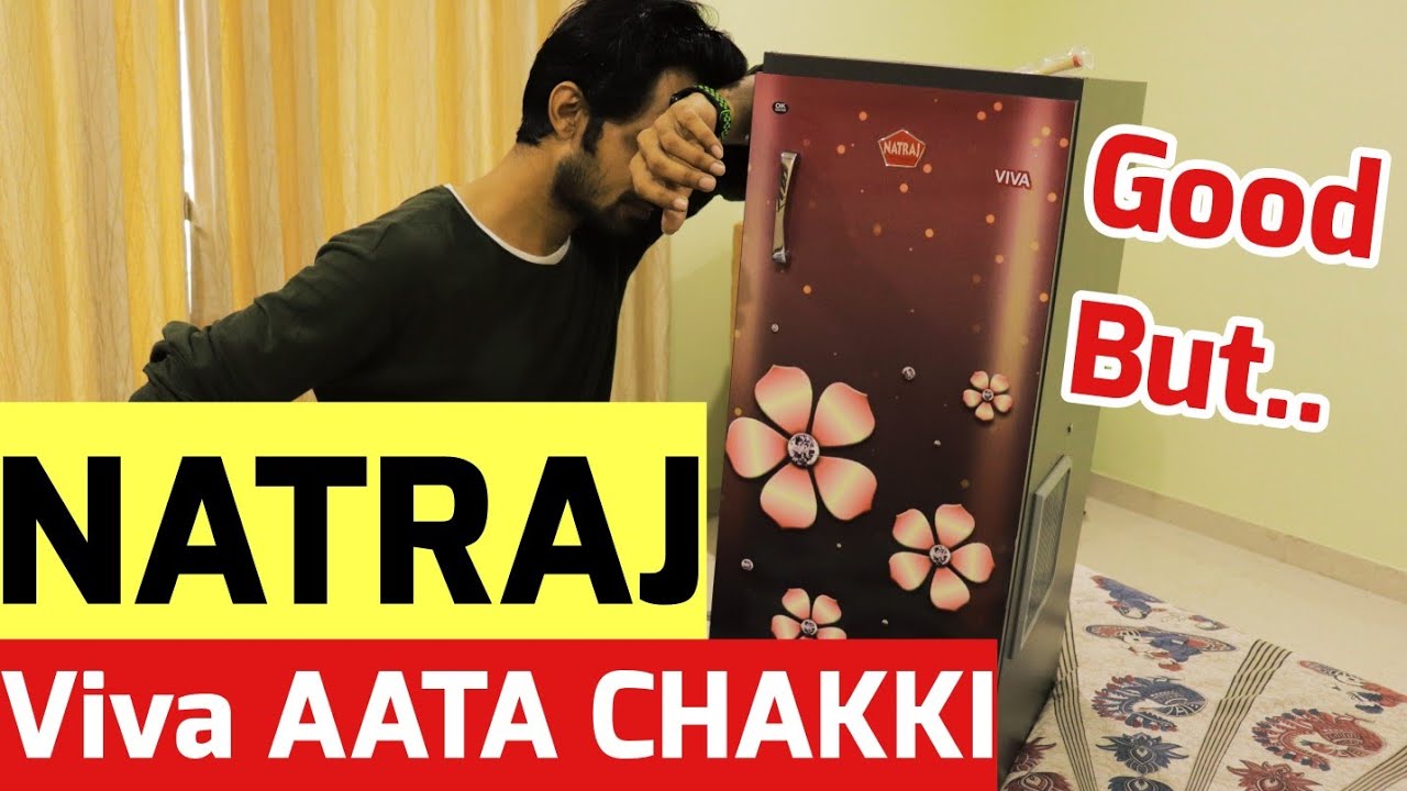 Natraj Viva Aata Chakki UNBOXING & RISK ⚡⚡ Grinding Machine