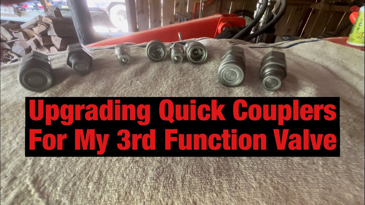 Upgrading, Leaking Quick Couplers