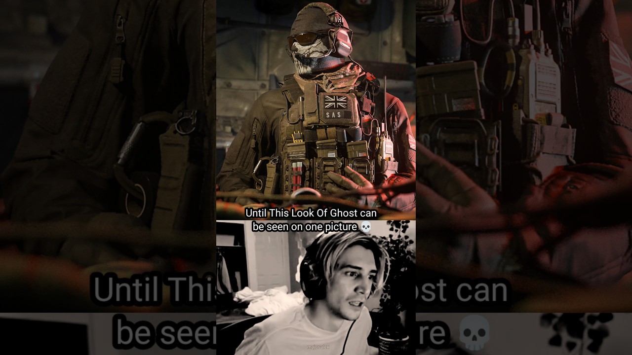 XQC reacts to Ghost's New look  in MWIII...