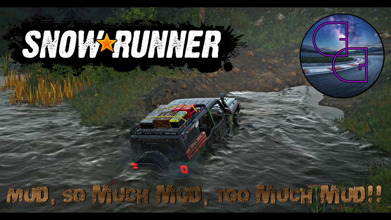 SO...MUCH...MUD!! Getting messy in snow runner