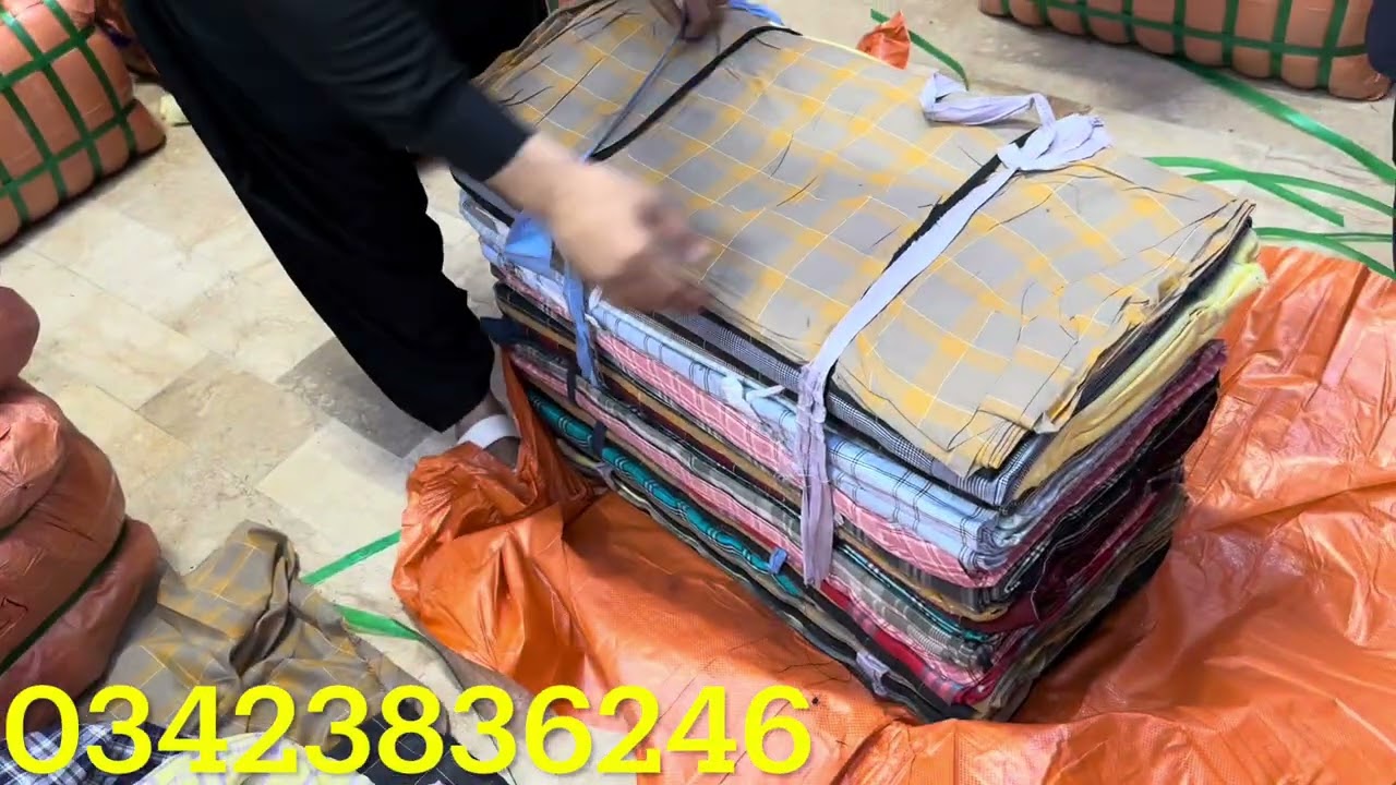 Shirt Check Lawn | 80Kg Bundle sale | China Imported Kapra