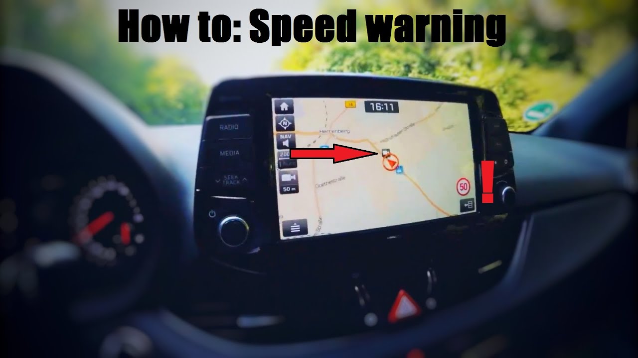 [How To]  Radarwarner / Activate speed camera warner am i30 PD / PDE / i30N