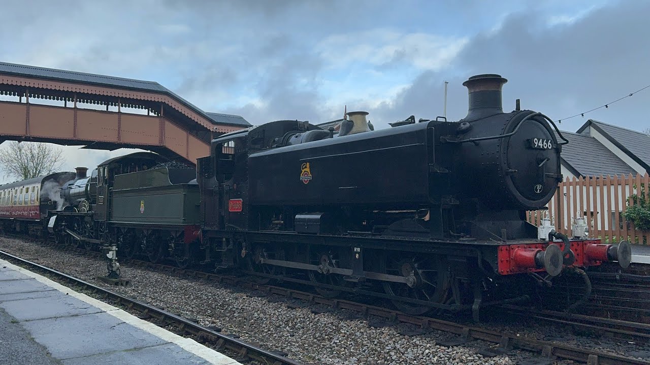 The West Somerset Railway 30/11/2024 including 9466s Farewell and 9351 and 7828 running