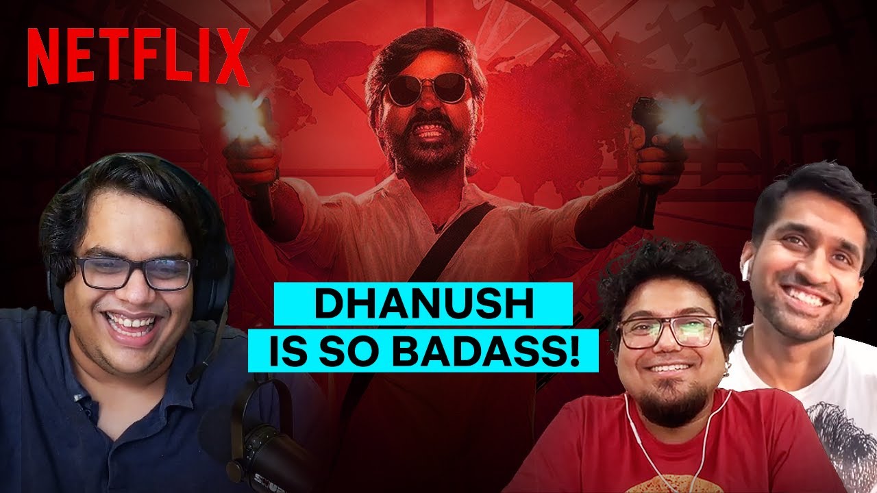 @tanmaybhat Reacts to the Jagame Thandhiram Trailer ft. @AravindSA & Vineeth Kumar | Netflix India