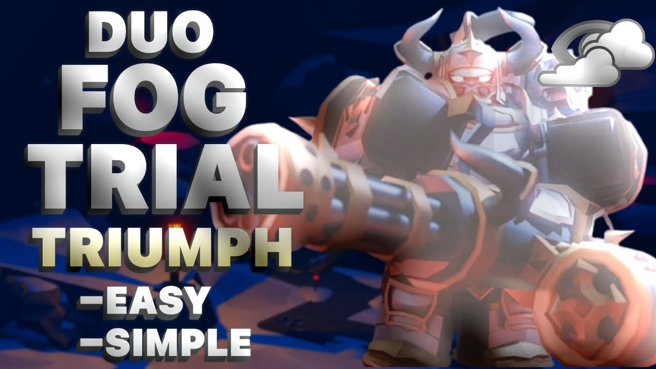 EASIEST GUIDE TO DUO THE FOG TRIAL! NO RNG NEEDED DOC IS IN THE COMMENT! | TOWER DEFENSE SIMULATOR