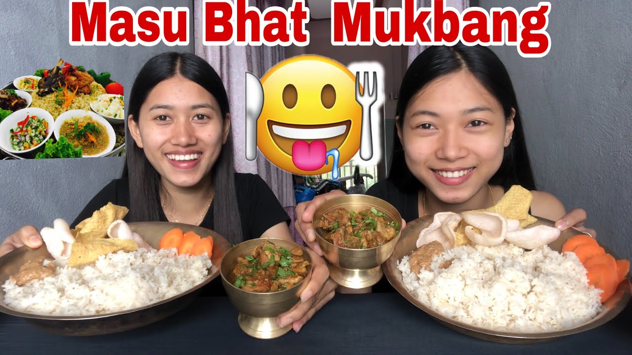 FUNNY TALKS WHILE EATING|| CHICKEN GRAVY WITH RICE😋😋|| NEPALI KHANA MUKBANG🇳🇵|| Its me Aarati