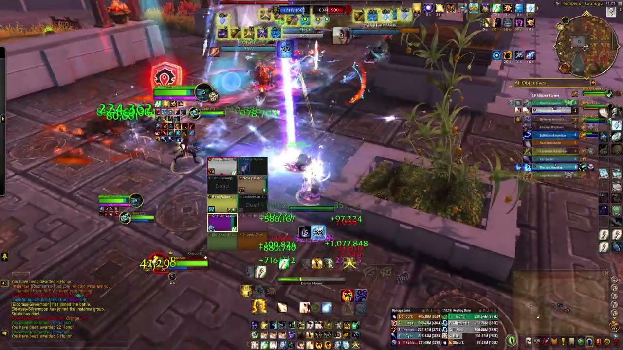 However stupid, alliance always win ..